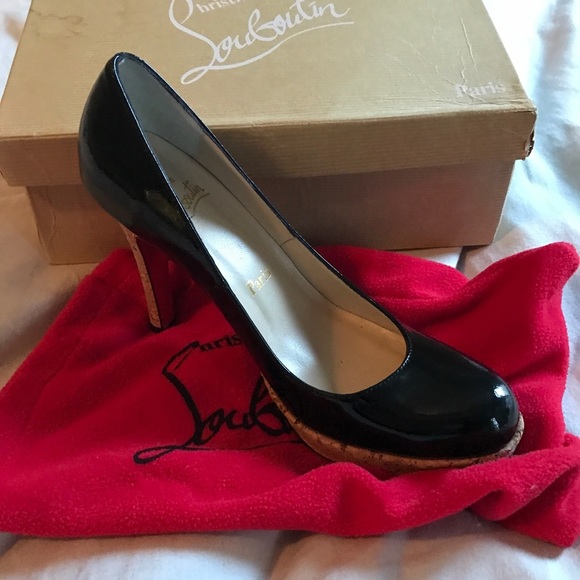 Vintage Christian Louboutin black heels (comes with box) - Picture 3 of 12